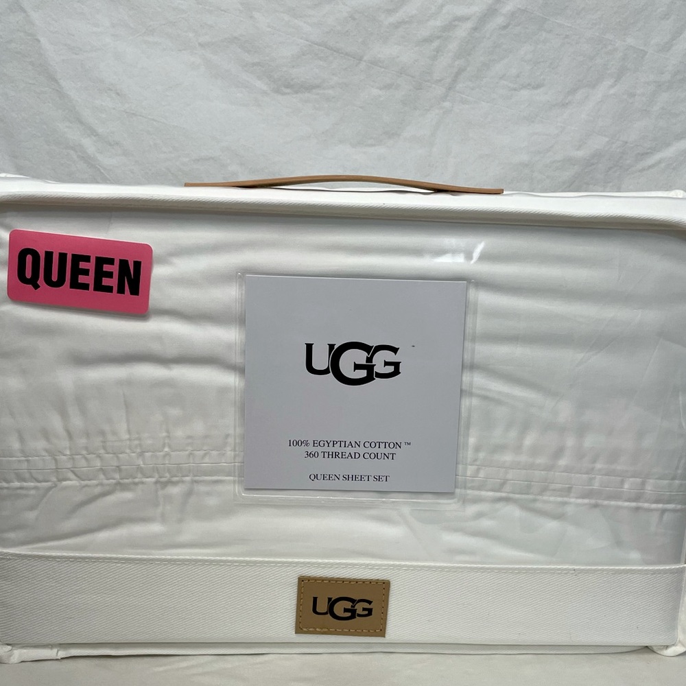 UGG 360 EGYPTIAN COTTON QUEEN Sheet Set